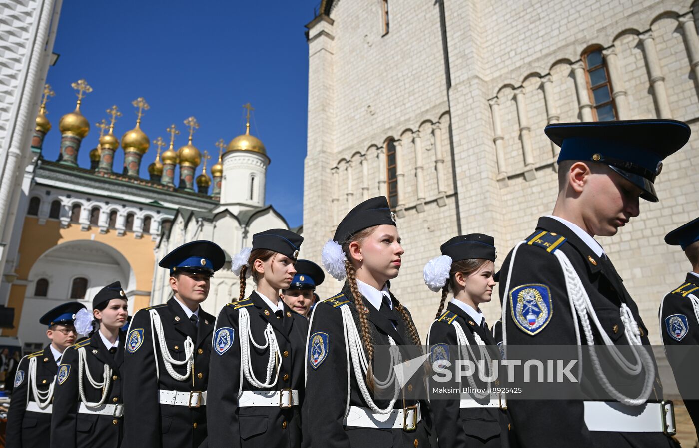 Russia Cadets Oath Taking