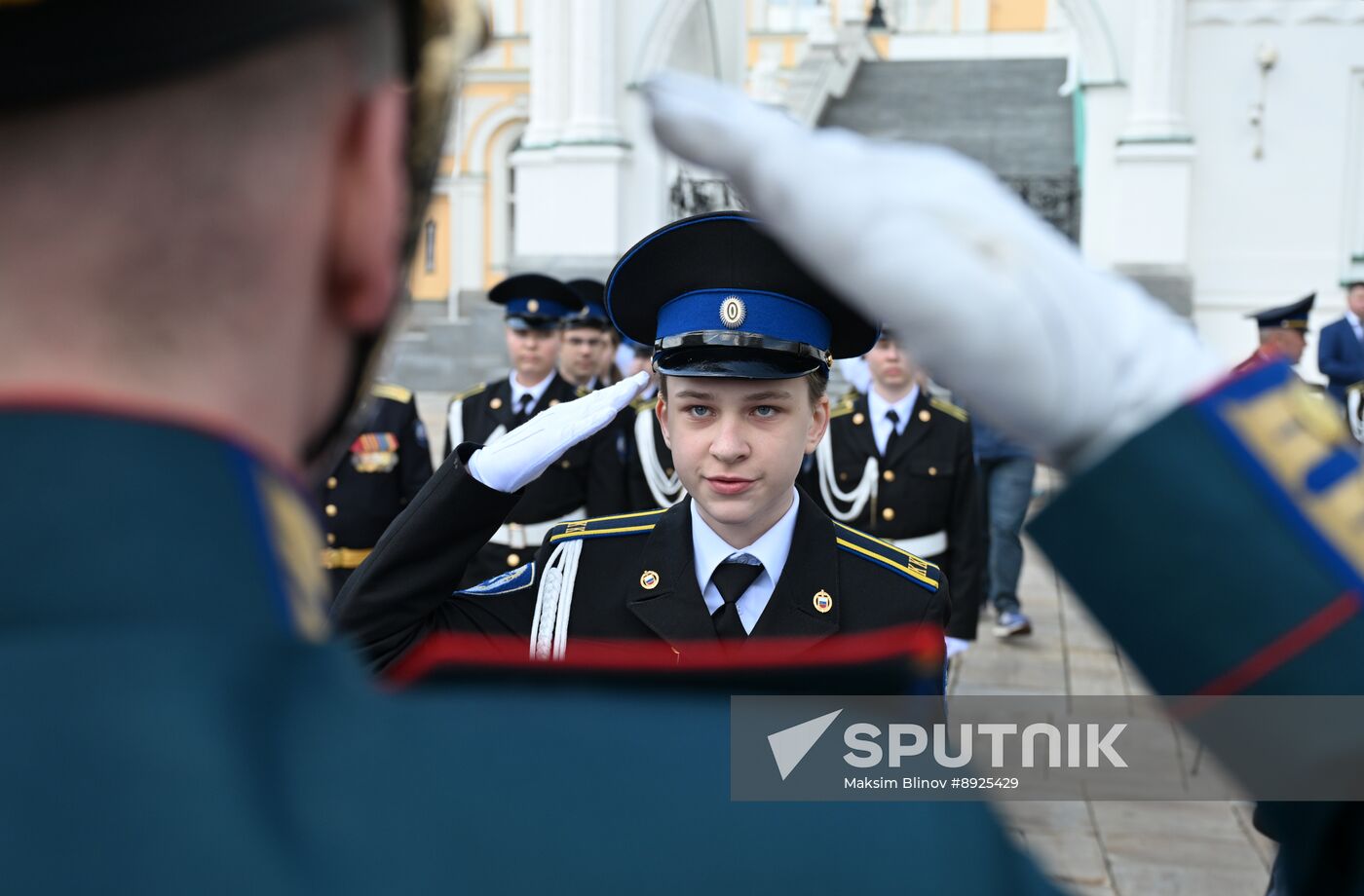 Russia Cadets Oath Taking