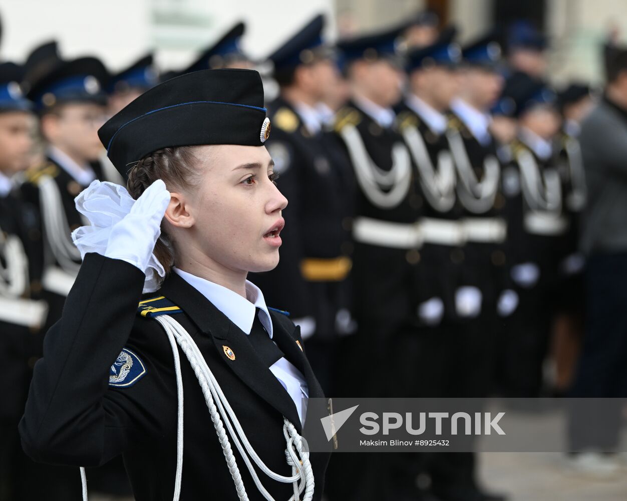 Russia Cadets Oath Taking