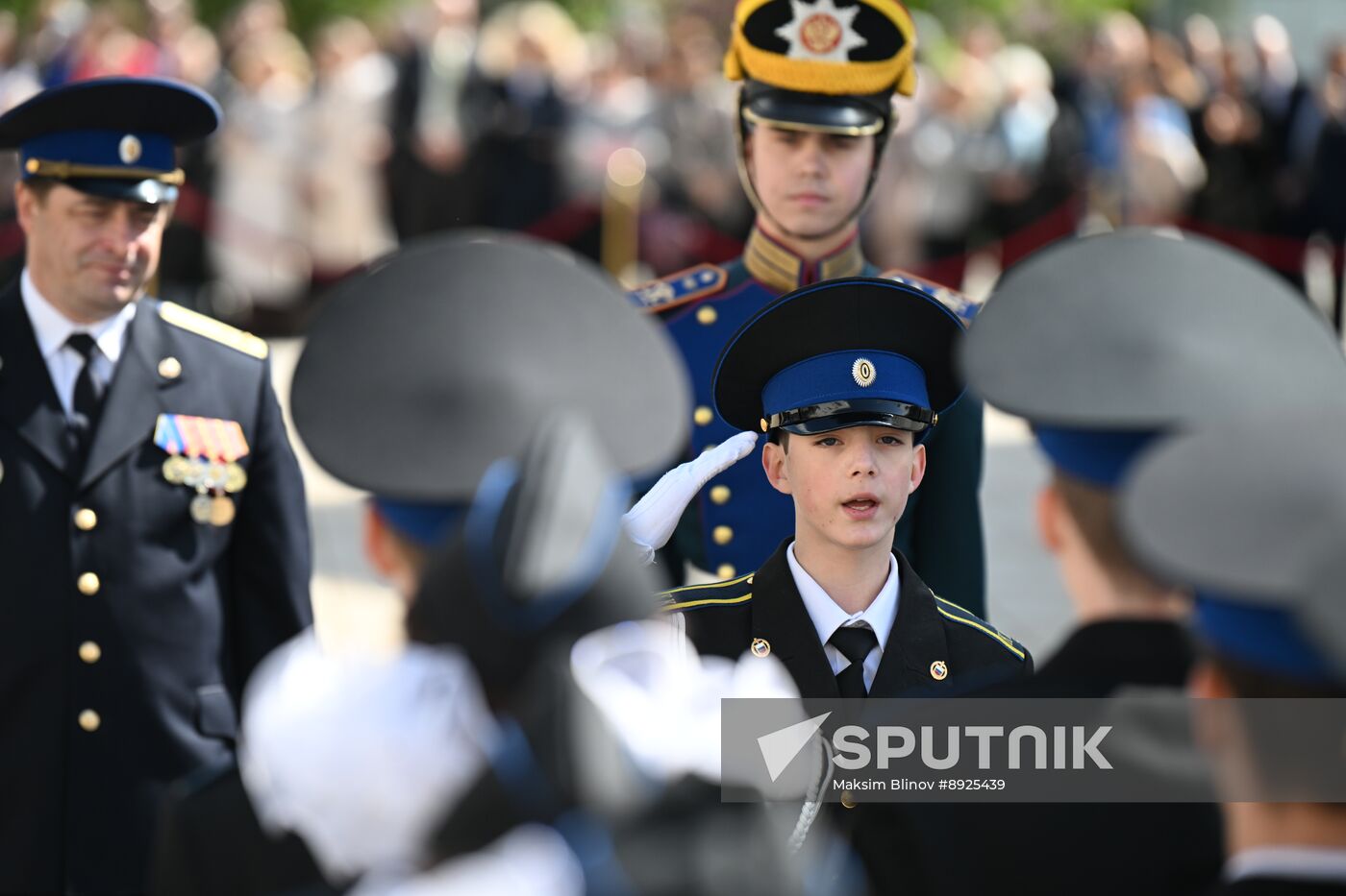 Russia Cadets Oath Taking