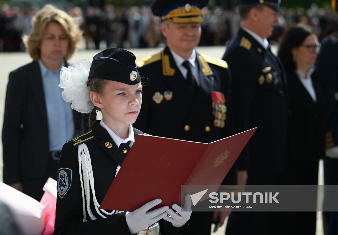 Russia Cadets Oath Taking