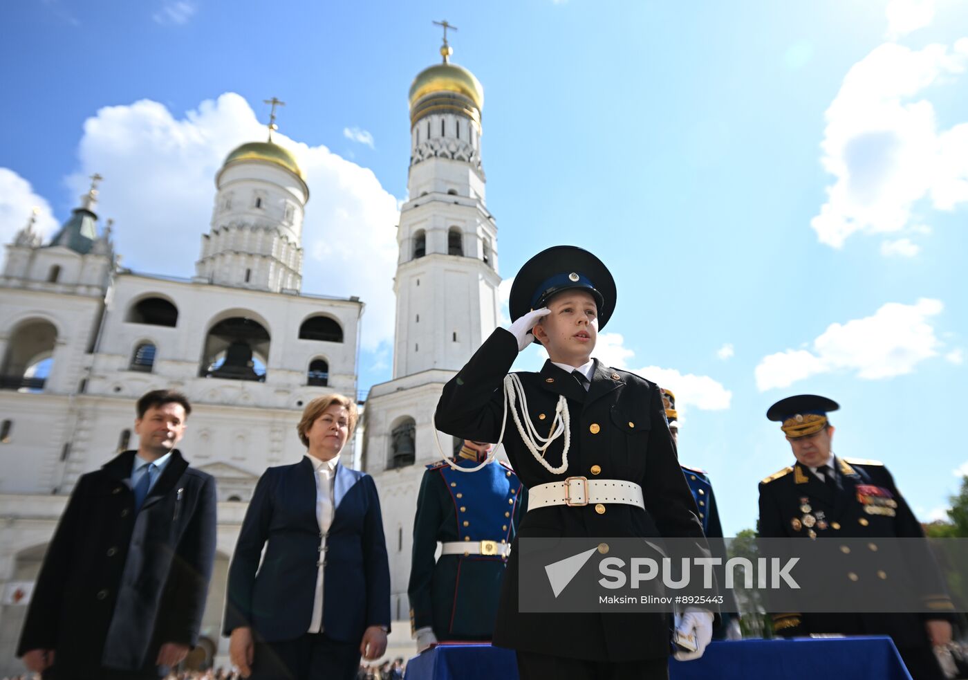 Russia Cadets Oath Taking