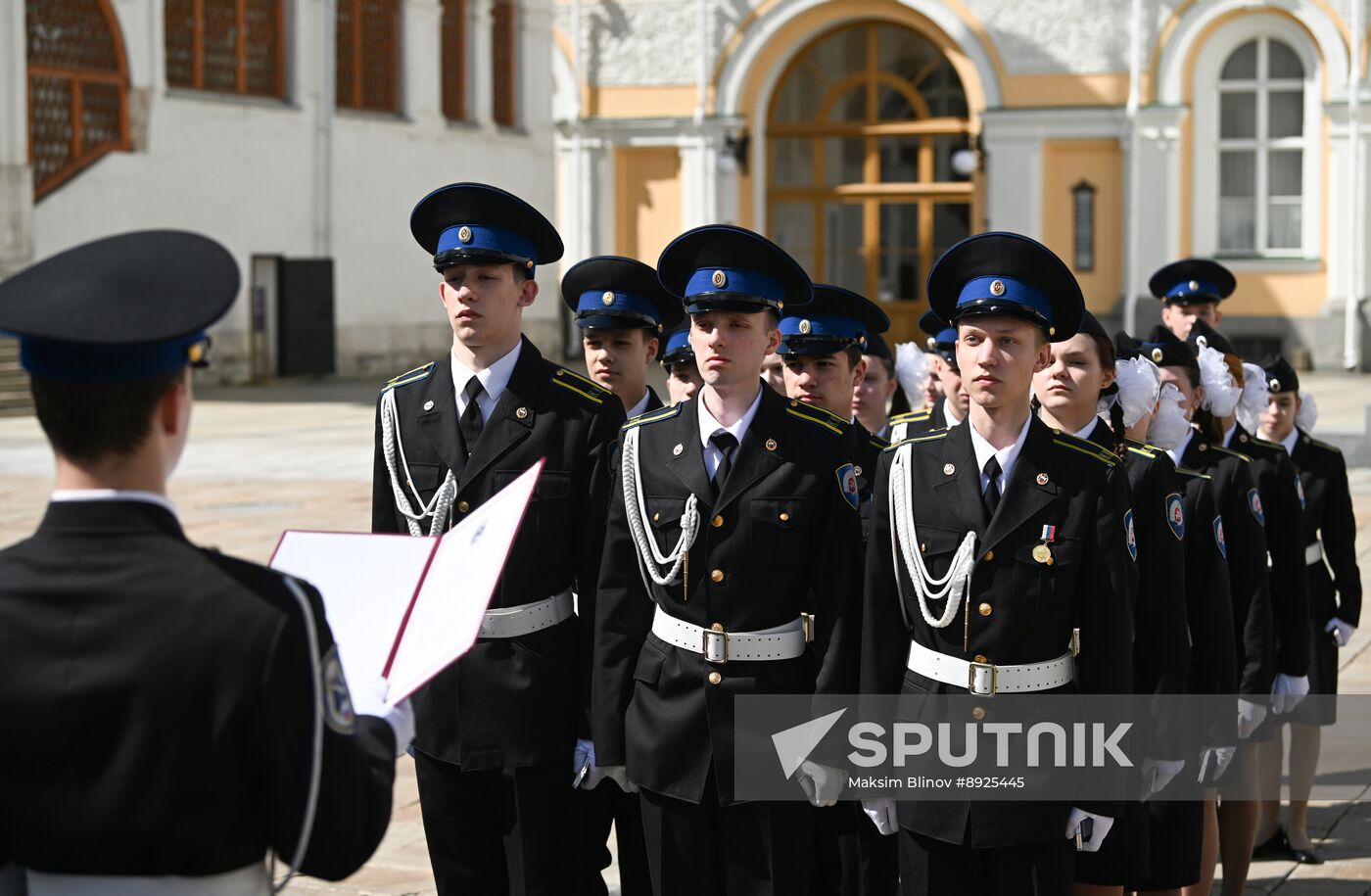 Russia Cadets Oath Taking