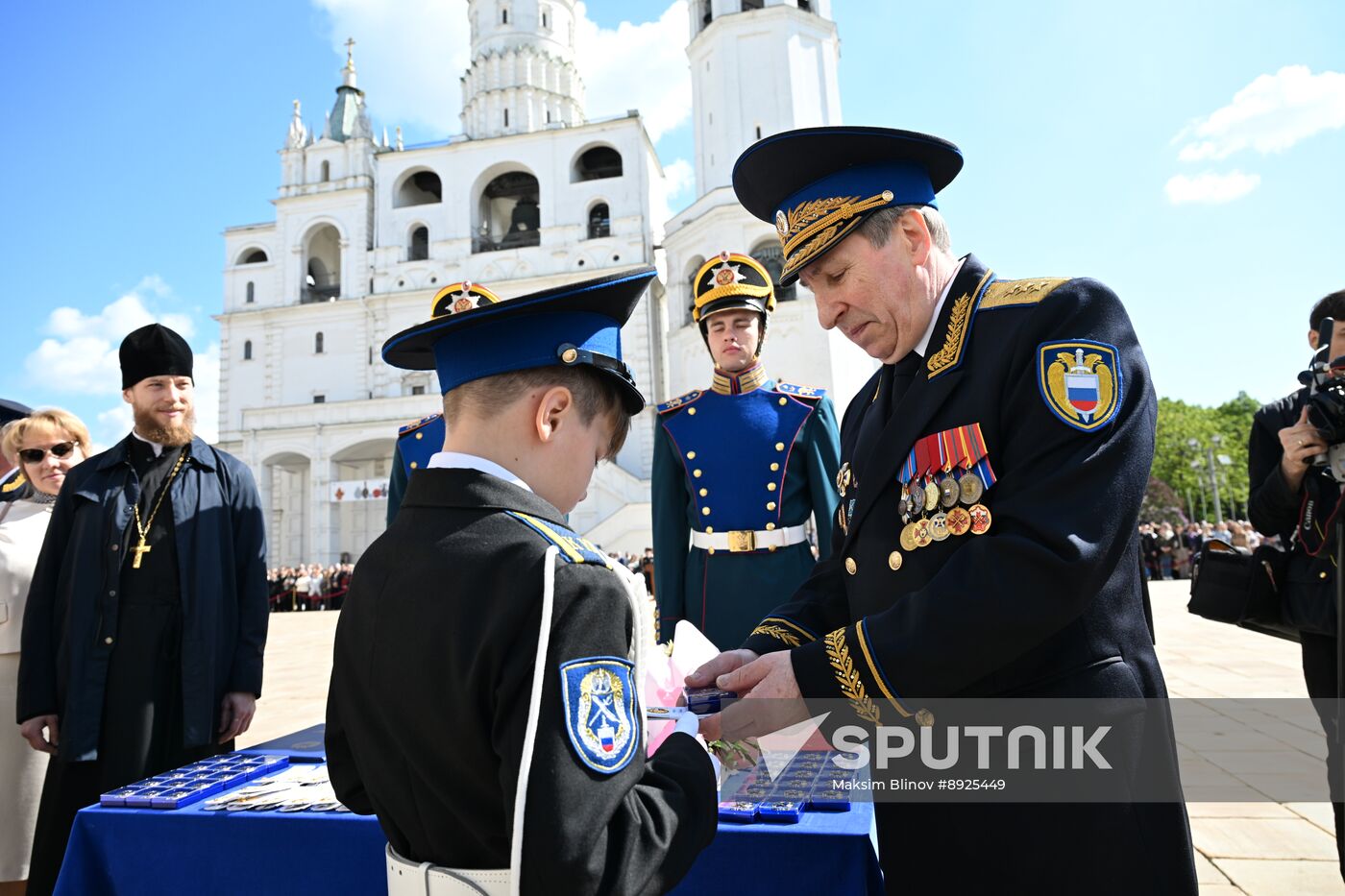 Russia Cadets Oath Taking