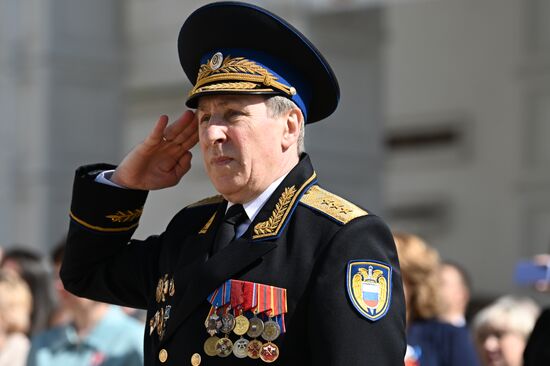 Russia Cadets Oath Taking