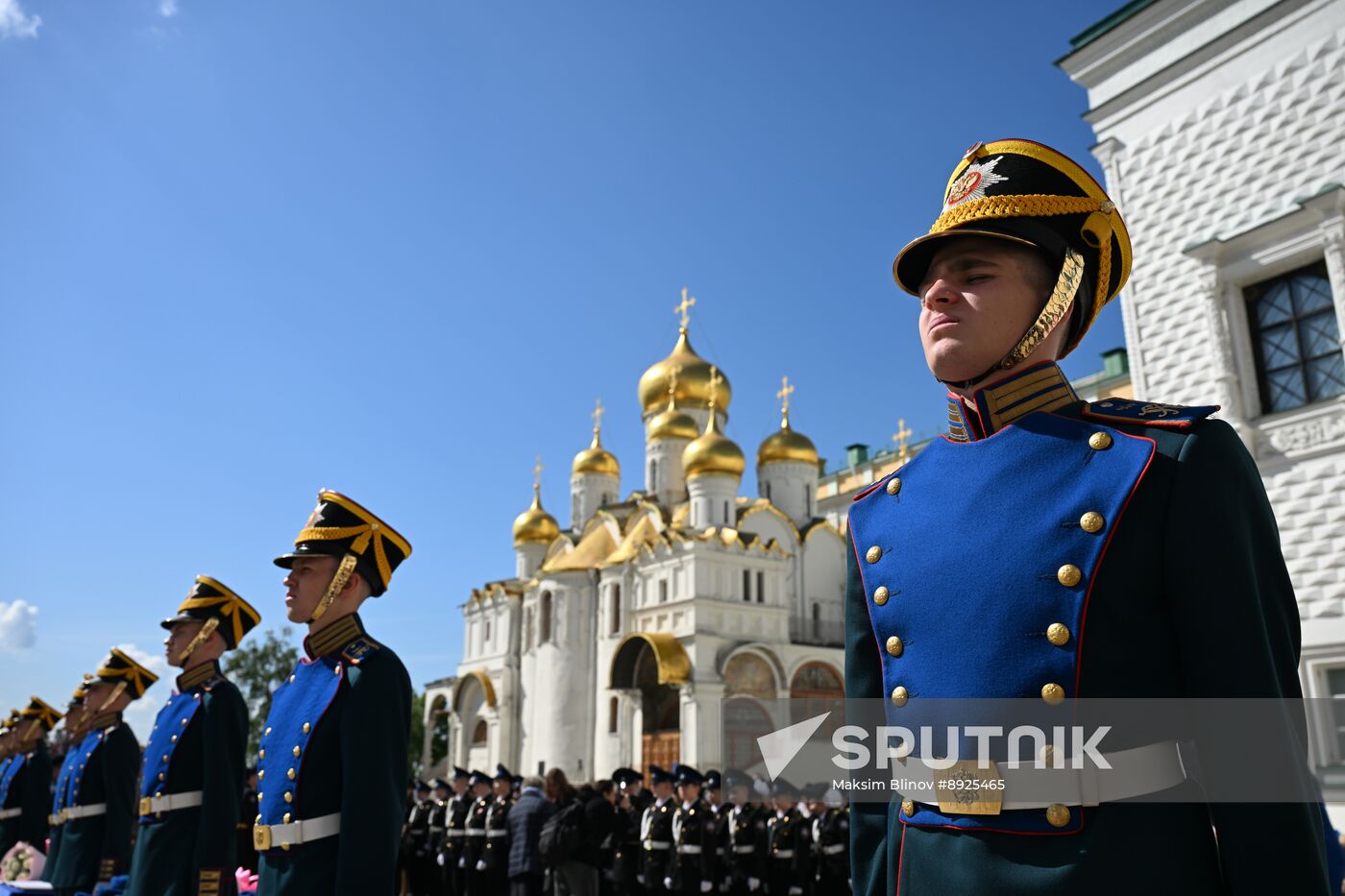 Russia Cadets Oath Taking