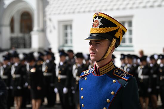 Russia Cadets Oath Taking