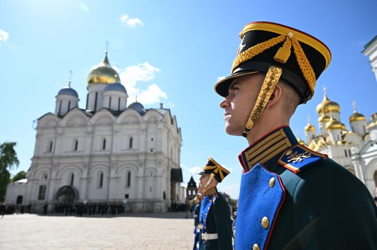 Russia Cadets Oath Taking