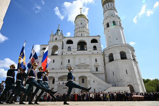 Russia Cadets Oath Taking