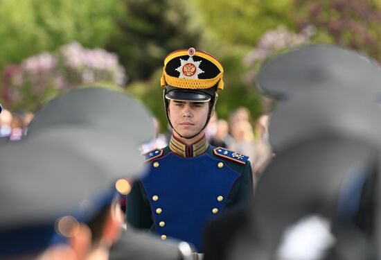 Russia Cadets Oath Taking