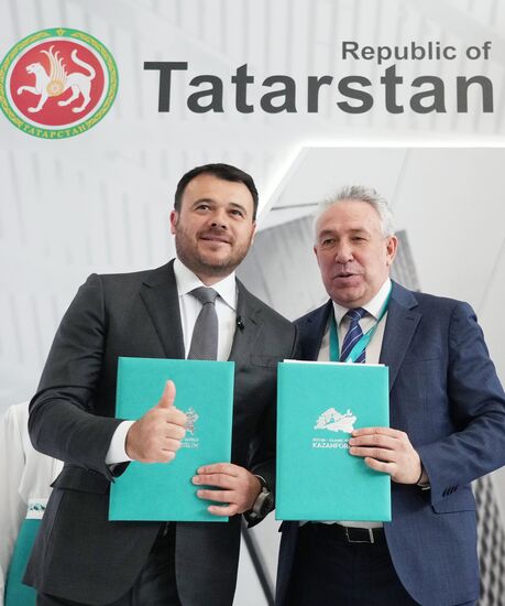 KAZANFORUM 2025. Signing ceremonies