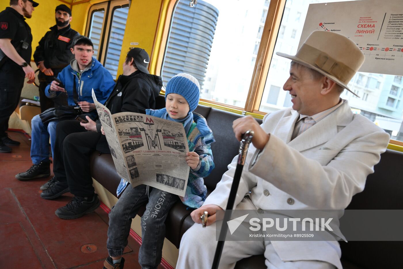 Russia Moscow Metro Anniversary