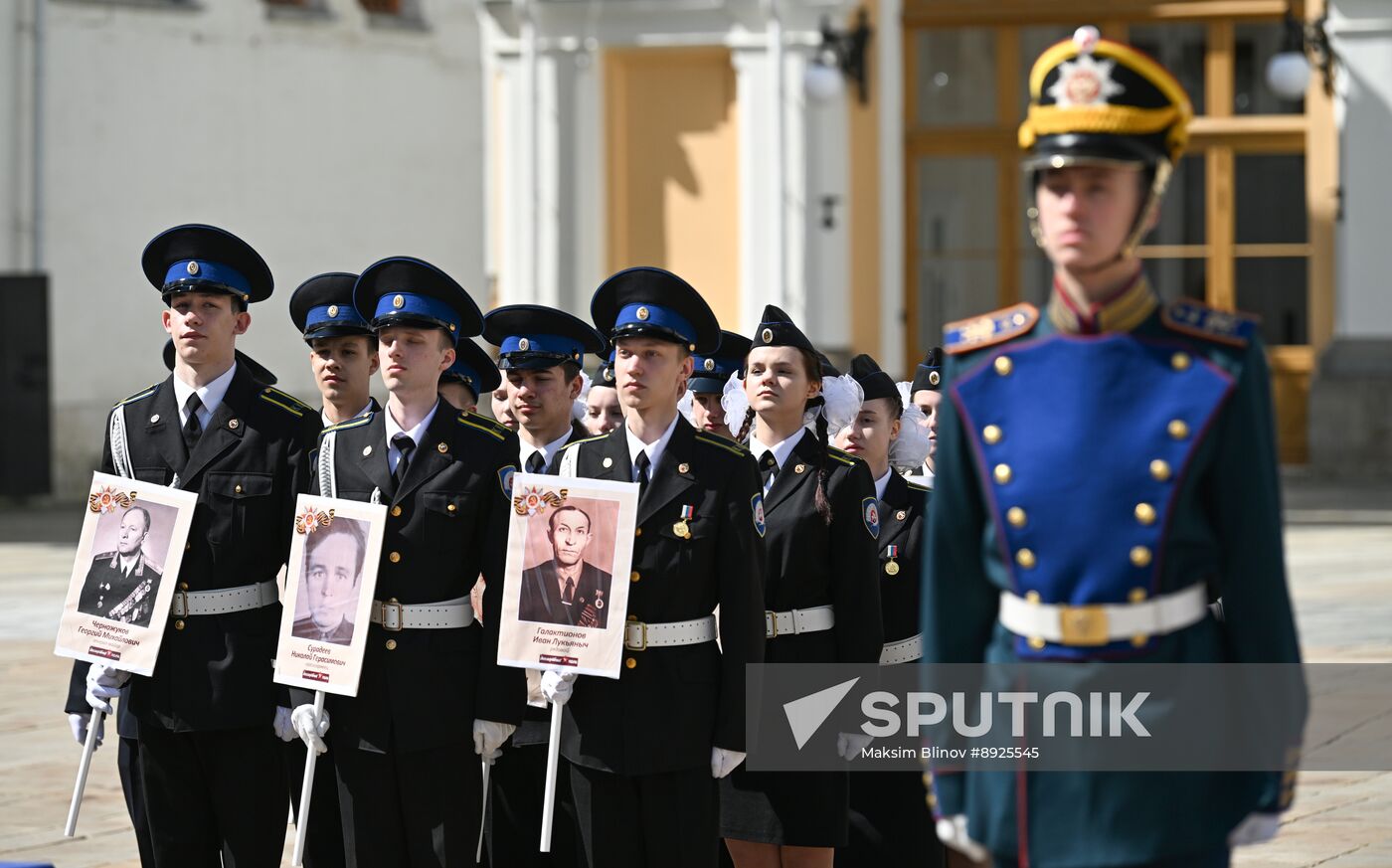 Russia Cadets Oath Taking
