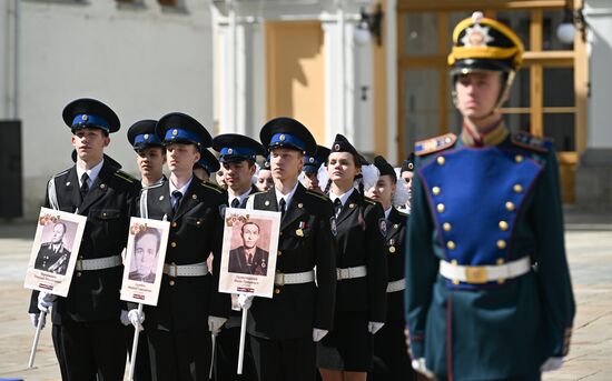 Russia Cadets Oath Taking