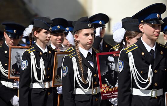 Russia Cadets Oath Taking