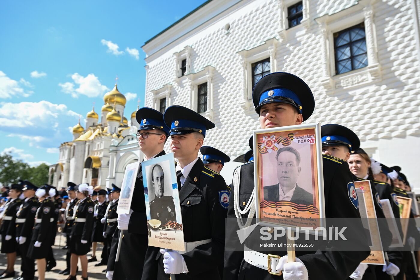 Russia Cadets Oath Taking