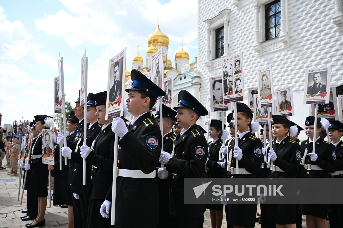 Russia Cadets Oath Taking