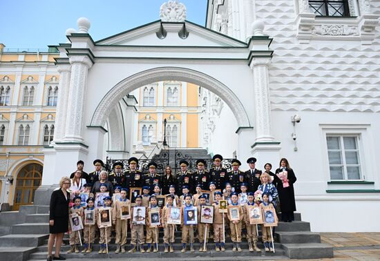 Russia Cadets Oath Taking