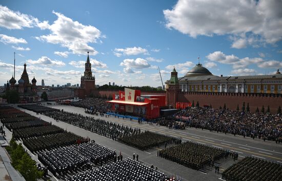 Military parade marking 80th anniversary of Victory in Great Patriotic War in Moscow