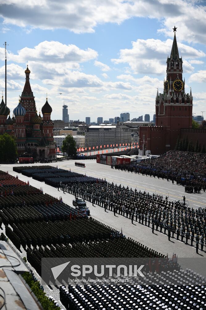 Military parade marking 80th anniversary of Victory in Great Patriotic War in Moscow