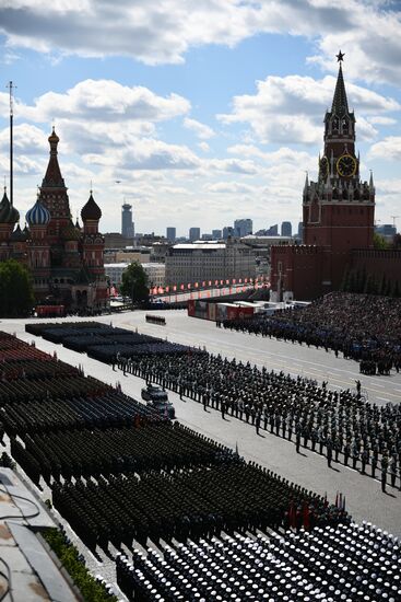 Military parade marking 80th anniversary of Victory in Great Patriotic War in Moscow