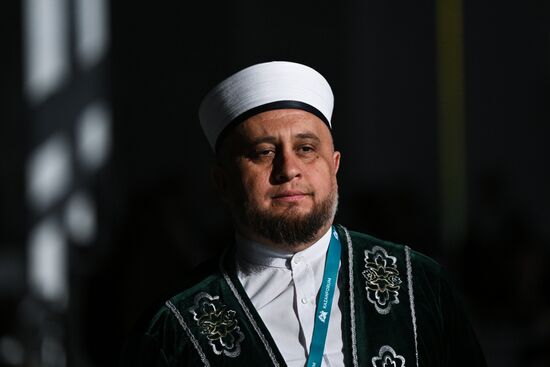 On the sidelines of the XVI International Economic Forum "RUSSIA - ISLAMIC WORLD: KAZANFORUM." Location: Russia, Republic of Tatarstan, Kazan. Author: Maksim Bogodvid/Sputnik. KAZANFORUM 2025. On the sidelines