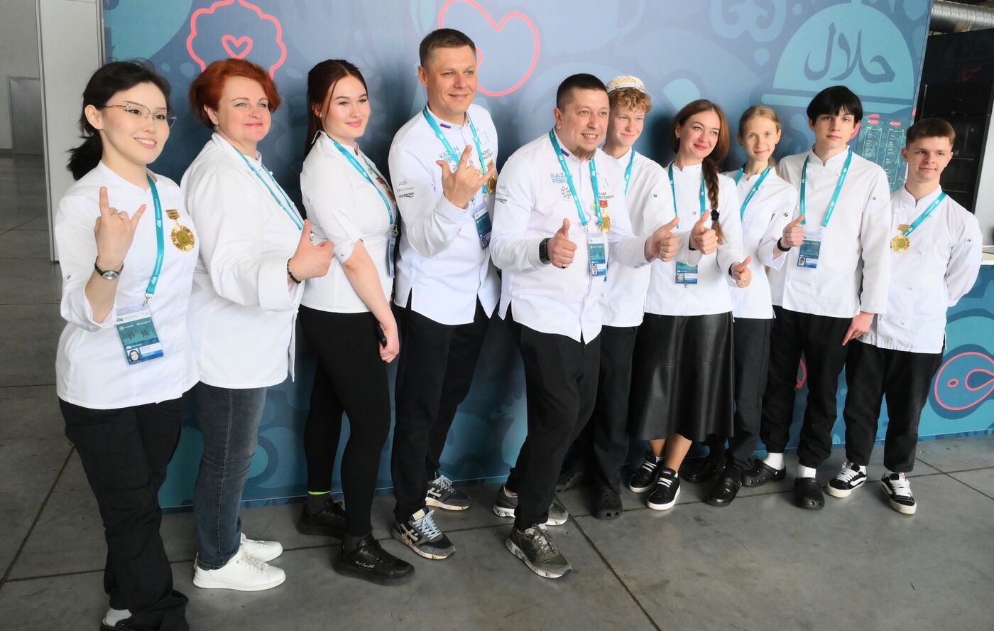 KAZANFORUM 2025. Opening of Young Chefs International International Tournament