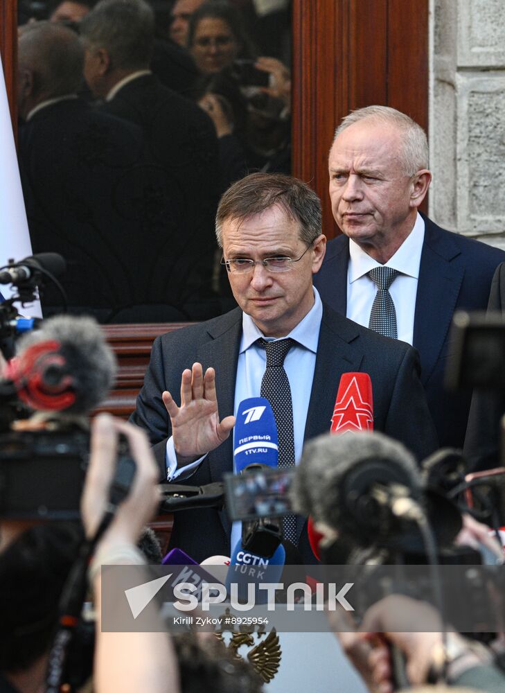 Turkey Russia Ukraine Talks News Conference