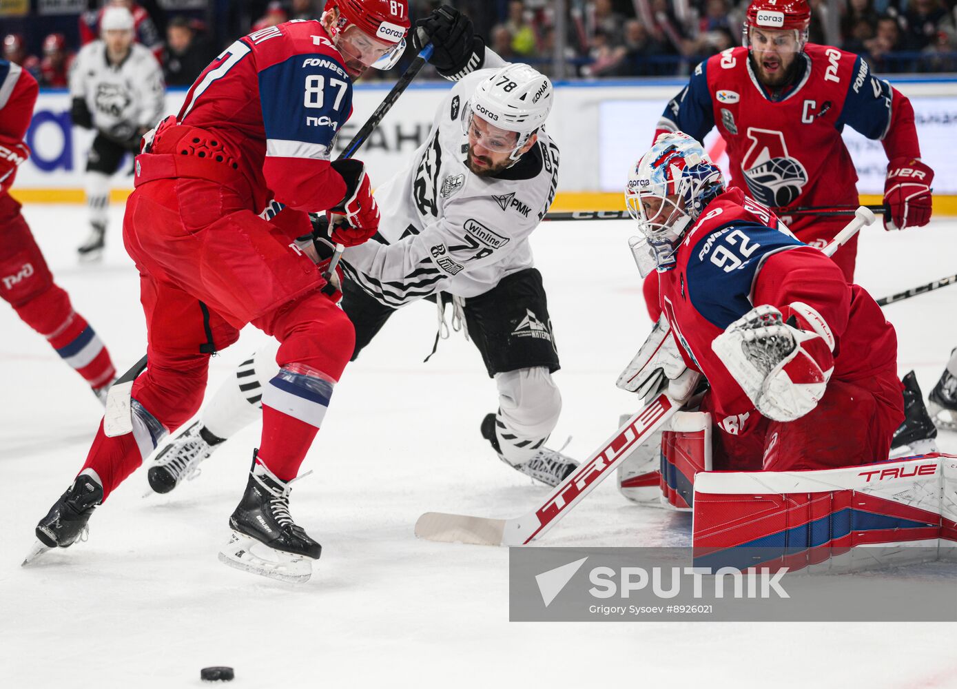 Russia Ice Hockey Kontinental League Lokomotiv - Traktor