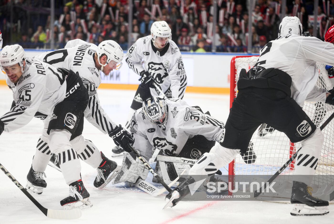 Russia Ice Hockey Kontinental League Lokomotiv - Traktor
