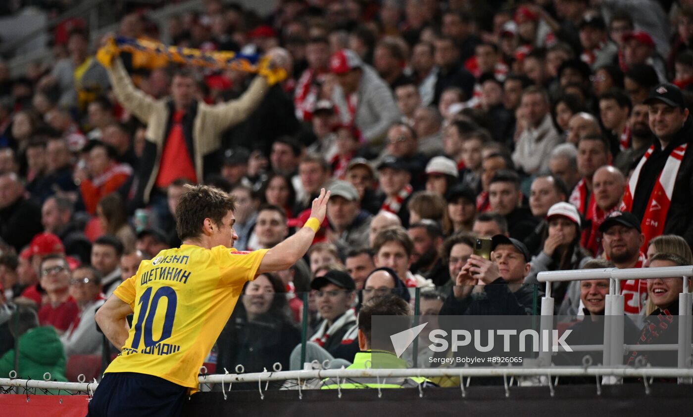 Russia Soccer Cup Spartak - Rostov