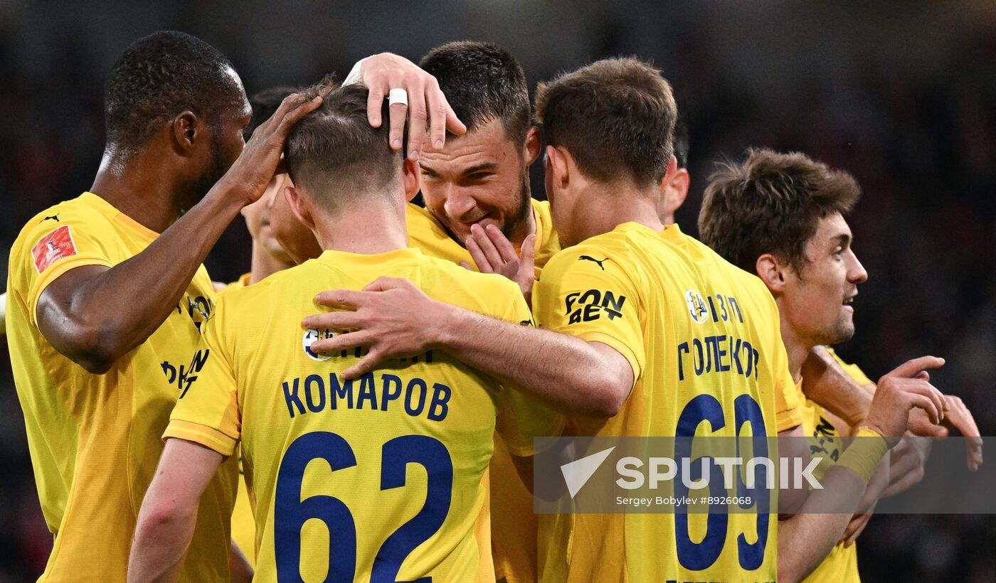 Russia Soccer Cup Spartak - Rostov