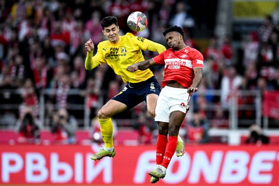 Russia Soccer Cup Spartak - Rostov