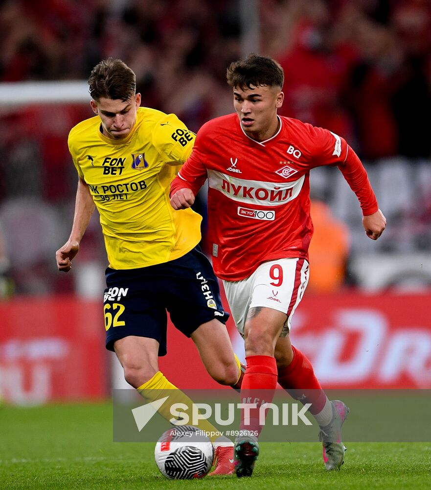 Russia Soccer Cup Spartak - Rostov