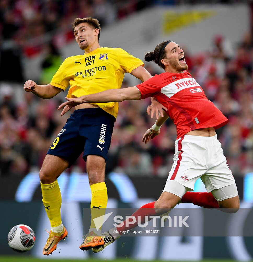 Russia Soccer Cup Spartak - Rostov