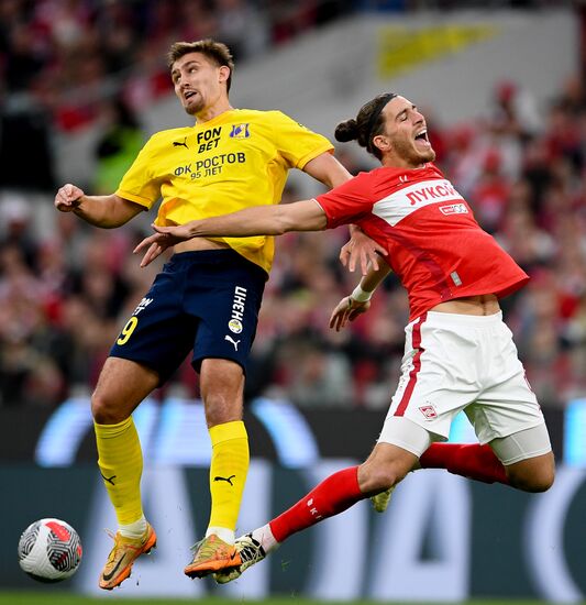 Russia Soccer Cup Spartak - Rostov