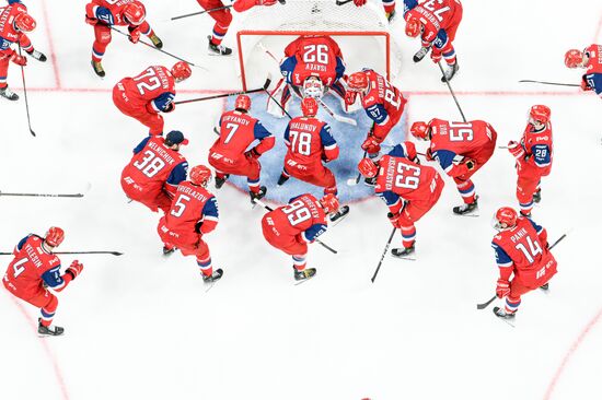 Russia Ice Hockey Kontinental League Lokomotiv - Traktor