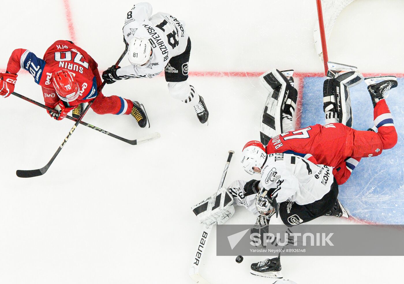 Russia Ice Hockey Kontinental League Lokomotiv - Traktor