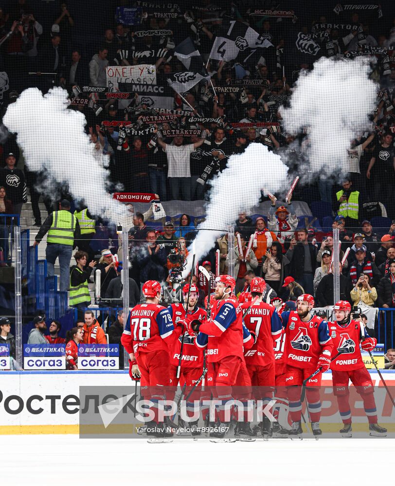 Russia Ice Hockey Kontinental League Lokomotiv - Traktor