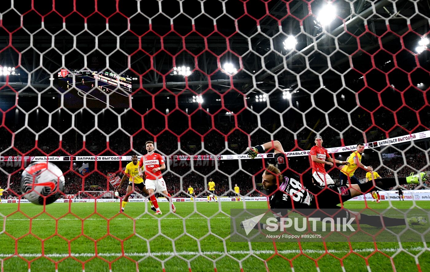 Russia Soccer Cup Spartak - Rostov