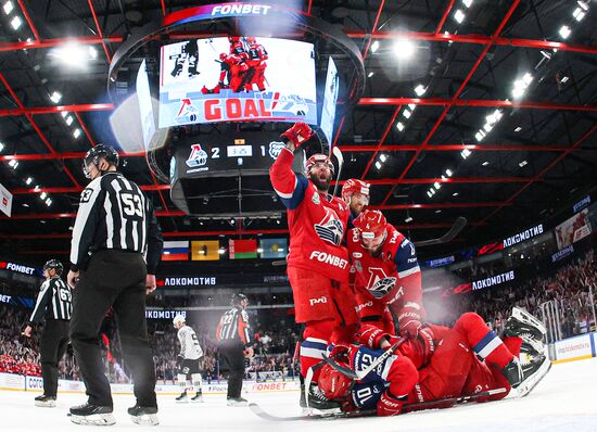 Russia Ice Hockey Kontinental League Lokomotiv - Traktor