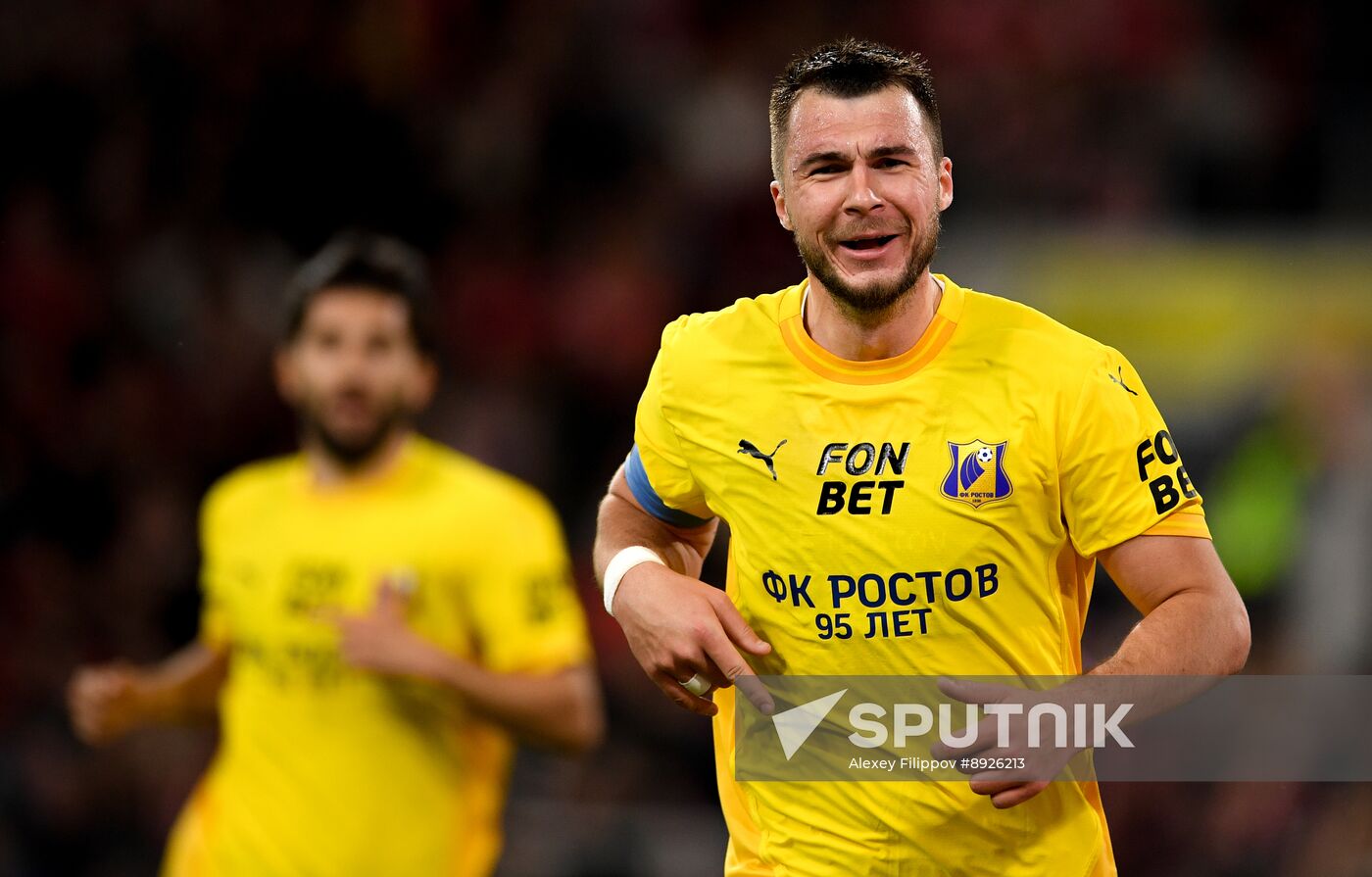 Russia Soccer Cup Spartak - Rostov