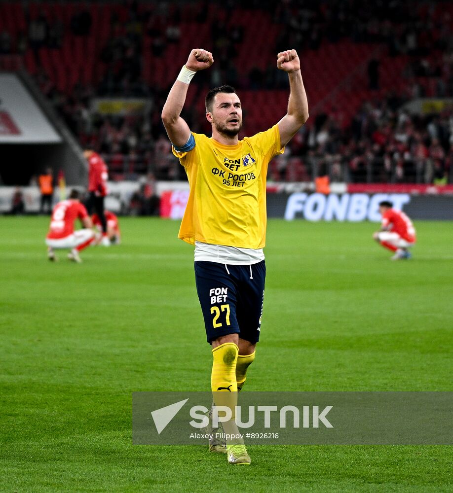 Russia Soccer Cup Spartak - Rostov