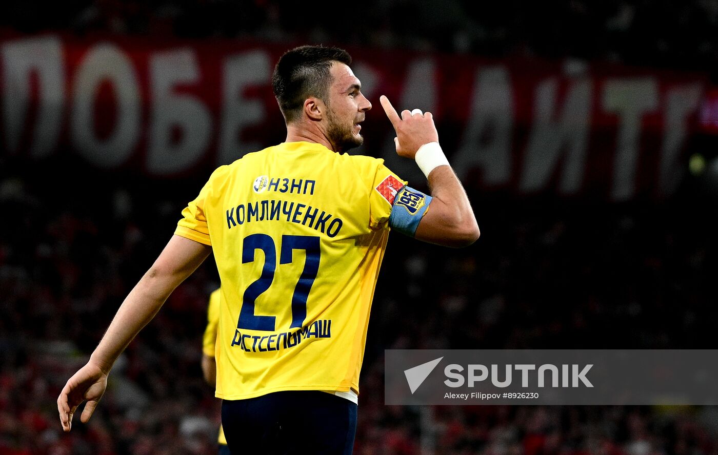 Russia Soccer Cup Spartak - Rostov