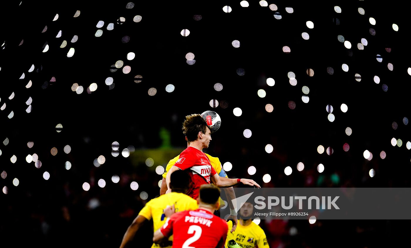 Russia Soccer Cup Spartak - Rostov