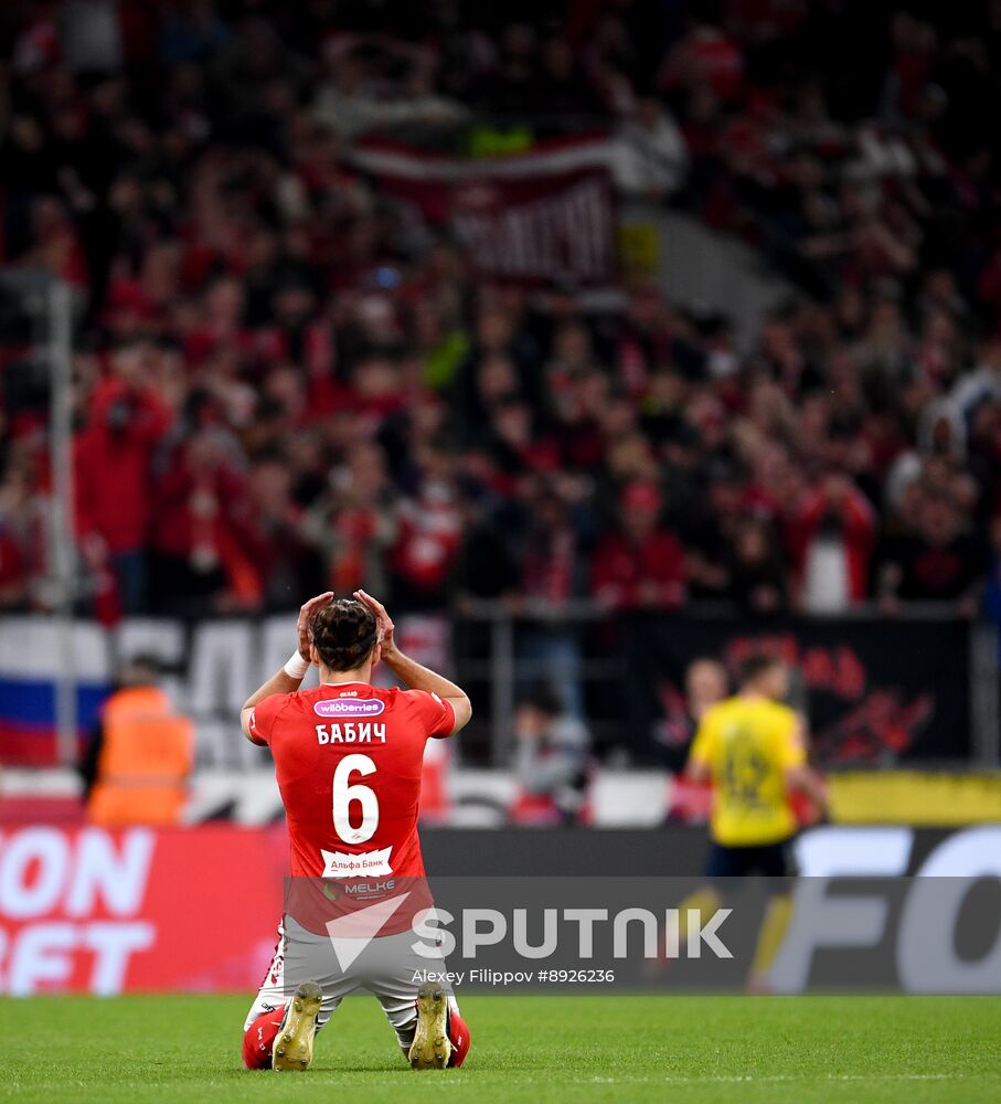 Russia Soccer Cup Spartak - Rostov