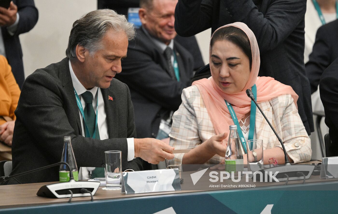 KAZANFORUM 2025. Plenary session: Digitalization: New Reality and Additional Opportunities For Expanding Cooperation