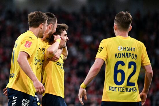 Russia Soccer Cup Spartak - Rostov
