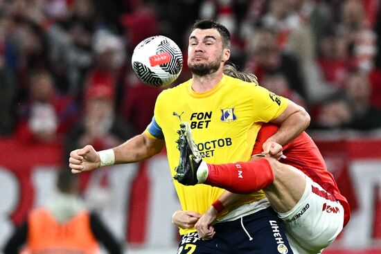 Russia Soccer Cup Spartak - Rostov