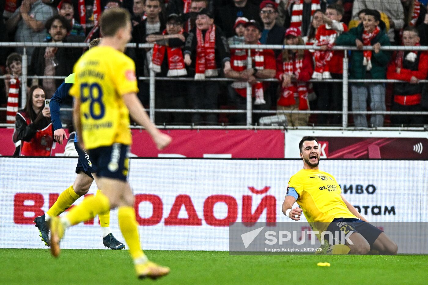 Russia Soccer Cup Spartak - Rostov